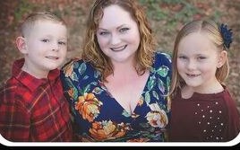 Sarah Norris with her family